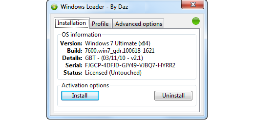 windows 7 ultimate loader